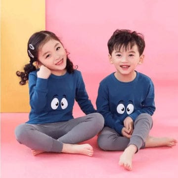 BLUE EYES PRINTED KIDS WEAR