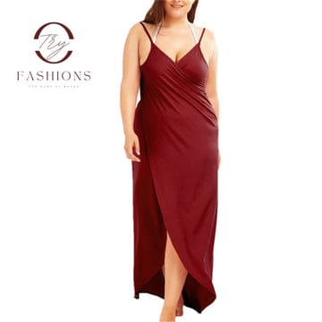 COMFORTABLE WRAP MAXI