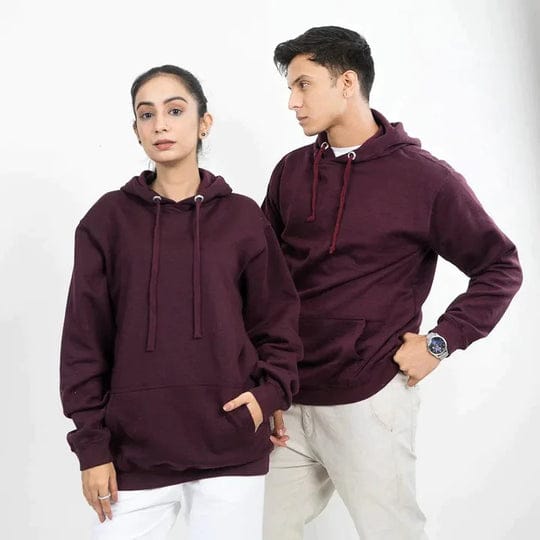 PLAIN HOODIE (LONG SLEEVES)