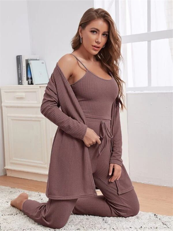 WOMEN 3PIECE SETS LOUNGE WEAR